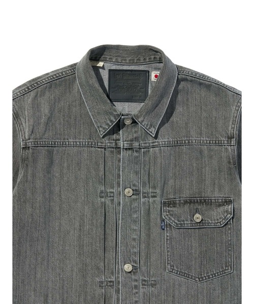 Levi's(リーバイス)の「Levi's/リーバイス BLUETAB(TM) TYPEⅠトラッカージャケット(デニムジャケット・メンズ・ブラック・S/M/L/XL)」の11枚目の写真