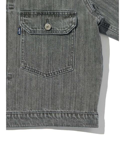 Levi's(リーバイス)の「Levi's/リーバイス BLUETAB(TM) TYPEⅠトラッカージャケット(デニムジャケット・メンズ・ブラック・S/M/L/XL)」の13枚目の写真