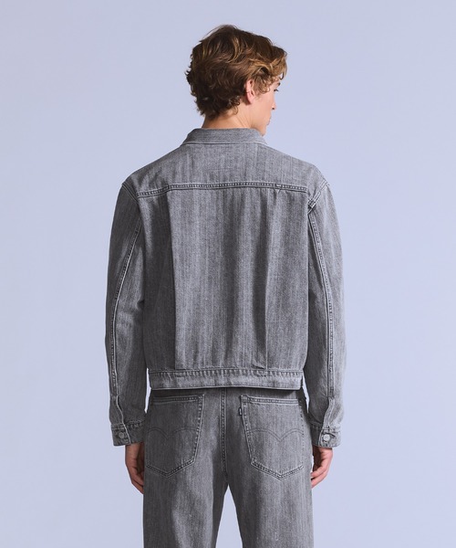 Levi's(リーバイス)の「Levi's/リーバイス BLUETAB(TM) TYPEⅠトラッカージャケット(デニムジャケット・メンズ・ブラック・S/M/L/XL)」の2枚目の写真