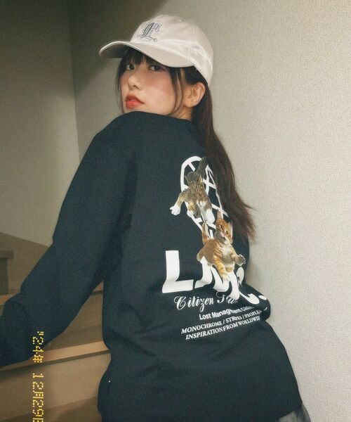 LMCの「フライングキャッツ ロングSLV TEE ブラック（Tシャツ/カットソー・レディース・その他・S/M/L/XL）」の12枚目の写真