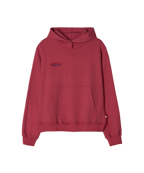 MENASOO(ミナス)の「Menasoo Hearttrack Hoodie_Pink(パーカー・レディース・PINK・1/2)」の6枚目の写真
