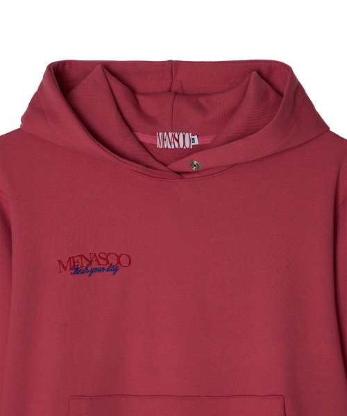 MENASOO(ミナス)の「Menasoo Hearttrack Hoodie_Pink(パーカー・レディース・PINK・1/2)」の8枚目の写真