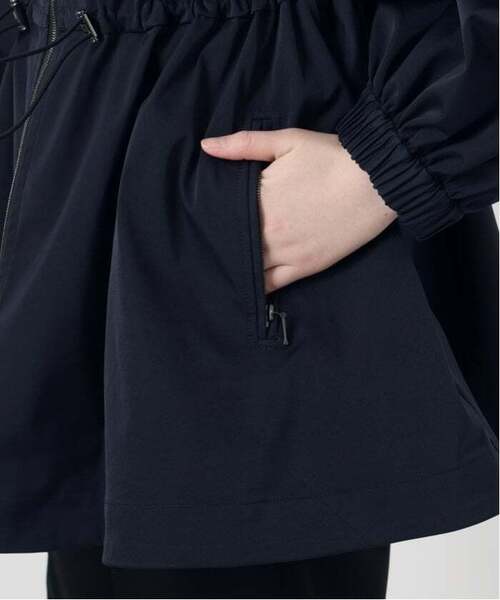 VERMEIL par iena（ヴェルメイユパーイエナ）の「《追加2》ノーカラーギャザーZIPブルゾン（その他アウター・レディース・ネイビー・FREE）」の18枚目の写真