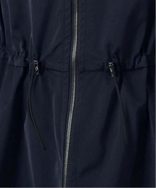 VERMEIL par iena（ヴェルメイユパーイエナ）の「《追加2》ノーカラーギャザーZIPブルゾン（その他アウター・レディース・ネイビー・FREE）」の19枚目の写真