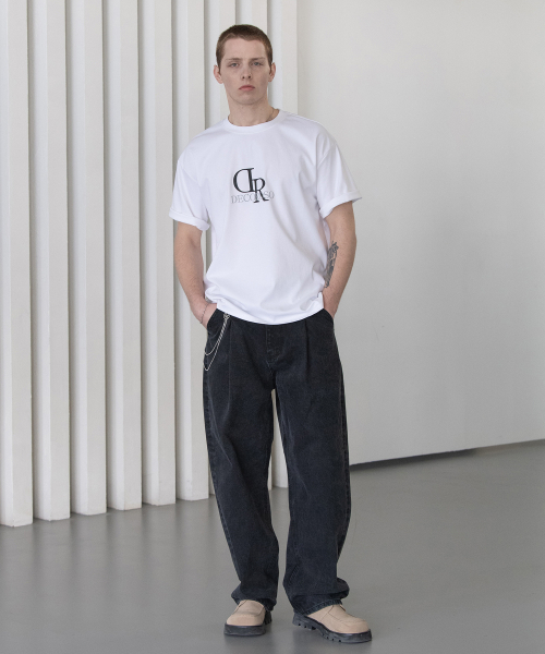DECOROSO（デコローゾ）の「クールコットンビッグロゴ半袖Tシャツ[ホワイト]（Tシャツ/カットソー・メンズ・その他・01/02）」の19枚目の写真