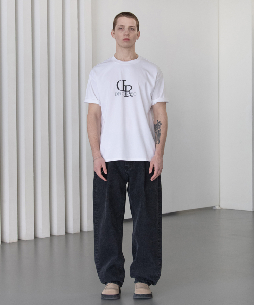 DECOROSO（デコローゾ）の「クールコットンビッグロゴ半袖Tシャツ[ホワイト]（Tシャツ/カットソー・メンズ・その他・01/02）」の20枚目の写真