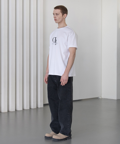 DECOROSO（デコローゾ）の「クールコットンビッグロゴ半袖Tシャツ[ホワイト]（Tシャツ/カットソー・メンズ・その他・01/02）」の21枚目の写真