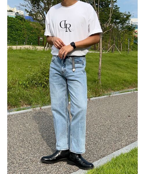 DECOROSO（デコローゾ）の「クールコットンビッグロゴ半袖Tシャツ[ホワイト]（Tシャツ/カットソー・メンズ・その他・01/02）」の15枚目の写真