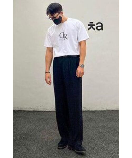 DECOROSO（デコローゾ）の「クールコットンビッグロゴ半袖Tシャツ[ホワイト]（Tシャツ/カットソー・メンズ・その他・01/02）」の16枚目の写真
