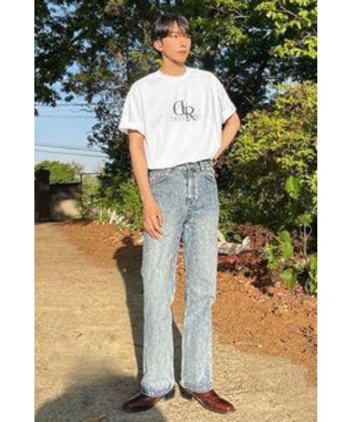 DECOROSO（デコローゾ）の「クールコットンビッグロゴ半袖Tシャツ[ホワイト]（Tシャツ/カットソー・メンズ・その他・01/02）」の17枚目の写真