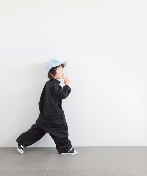 LOWRYS FARM（ローリーズファーム）の「アソートオールインワン　642991（つなぎ/オールインワン・キッズ・ブルー系その他/ブラック・150cm/140cm/130cm/120cm/110cm）」の18枚目の写真