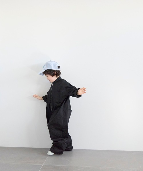 LOWRYS FARM（ローリーズファーム）の「アソートオールインワン　642991（つなぎ/オールインワン・キッズ・ブルー系その他/ブラック・150cm/140cm/130cm/120cm/110cm）」の19枚目の写真