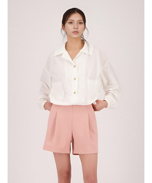 ACUD(アクド)の「Light String Shirt _White(シャツ/ブラウス・レディース・ホワイト・FREE)」の3枚目の写真
