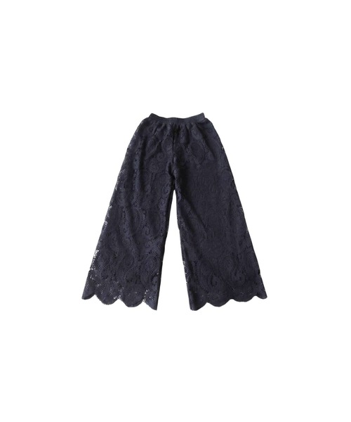 antiqua(アンティカ)の「レース ワイドパンツ(その他パンツ・レディース・ブラック・ONESIZE)」の9枚目の写真
