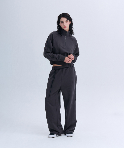 NINEZ（ナインゼット）の「パイピングハーフジップスウェットシャツ (2色)（その他トップス・レディース・その他・S/M）」の14枚目の写真