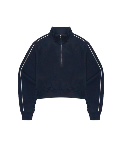 NINEZ（ナインゼット）の「パイピングハーフジップスウェットシャツ (2色)（その他トップス・レディース・その他・S/M）」の17枚目の写真