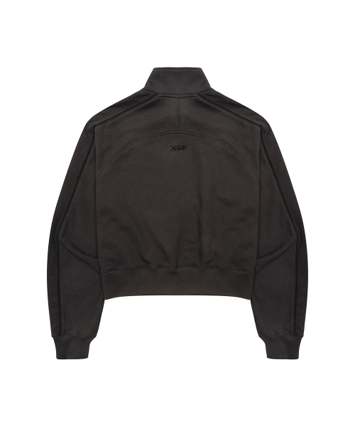 NINEZ（ナインゼット）の「パイピングハーフジップスウェットシャツ (2色)（その他トップス・レディース・その他・S/M）」の2枚目の写真