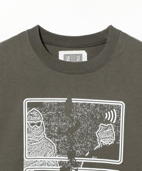 C.E（シーイー）の「C.E / MD Clean Room LIGHT BIG CREW NECK（スウェット・メンズ・チャコールグレー・L/M/XL）」の3枚目の写真