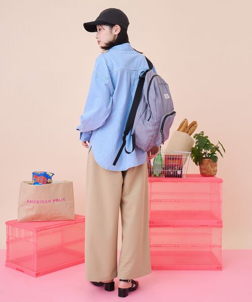 PENNEYS(ぺニーズ)の「【PENNEY'S】ワークシャツ(シャツ/ブラウス・レディース・チェック/ライトインディゴブルー・FREE)」の21枚目の写真