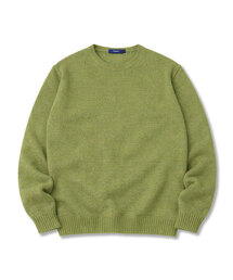 POLYGRAM（ポリグラム）の「コンフォートヘラシラウンドニット - 7COLOR（ニット/セーター）」