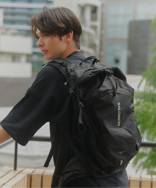SALOMON(サロモン)の「【SALOMON】TRAILBLAZER 30/サロモン トレイルブレイザー30L バックパック(バックパック/リュック・メンズ・ブラック/グレー・FREE)」の11枚目の写真