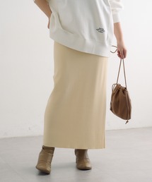 PUAL CE CIN | 【Du noir】ナロースカート(スカート)