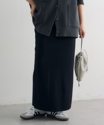 PUAL CE CIN | 【Du noir】ナロースカート(スカート)