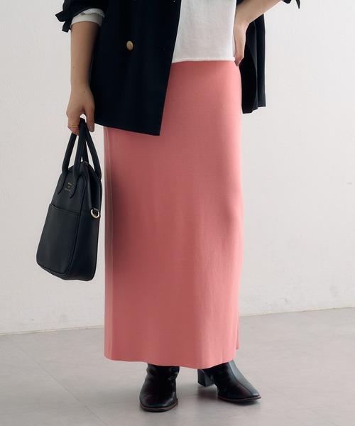 PUAL CE CIN（ピュアルセシン）の「【Du noir】ナロースカート（スカート・レディース・ブルー/ブラック/アイボリー/ピンク・SMALL/MEDIUM）」の11枚目の写真