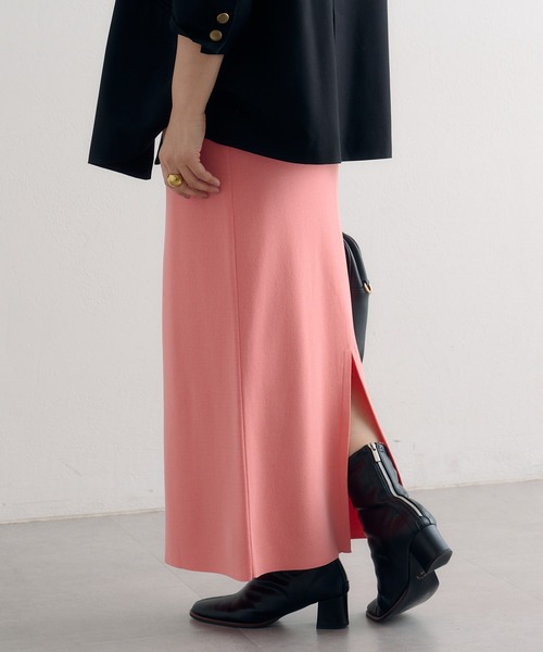 PUAL CE CIN（ピュアルセシン）の「【Du noir】ナロースカート（スカート・レディース・ブルー/ブラック/アイボリー/ピンク・SMALL/MEDIUM）」の12枚目の写真