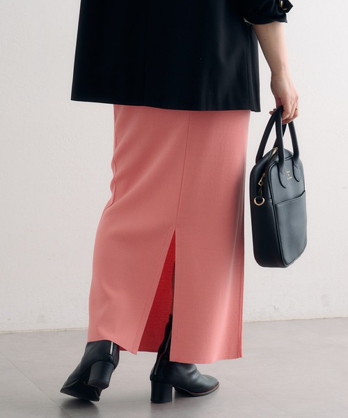 PUAL CE CIN（ピュアルセシン）の「【Du noir】ナロースカート（スカート・レディース・ブルー/ブラック/アイボリー/ピンク・SMALL/MEDIUM）」の13枚目の写真