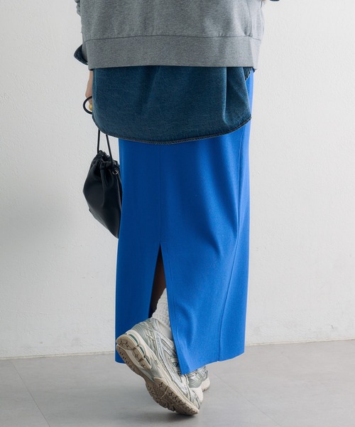 PUAL CE CIN（ピュアルセシン）の「【Du noir】ナロースカート（スカート・レディース・ブルー/ブラック/アイボリー/ピンク・SMALL/MEDIUM）」の19枚目の写真