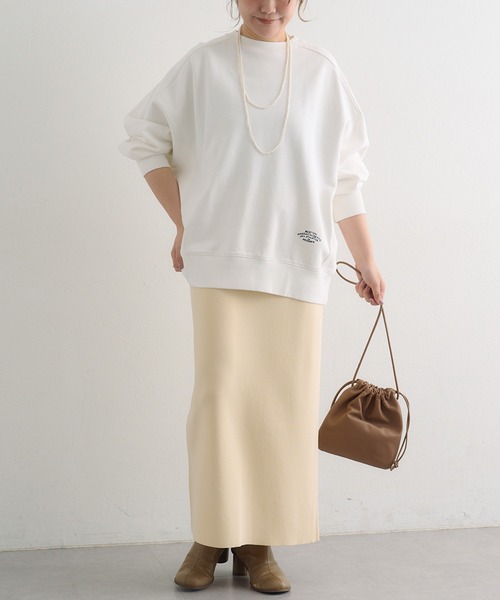 PUAL CE CIN（ピュアルセシン）の「【Du noir】ナロースカート（スカート・レディース・ブルー/ブラック/アイボリー/ピンク・SMALL/MEDIUM）」の8枚目の写真