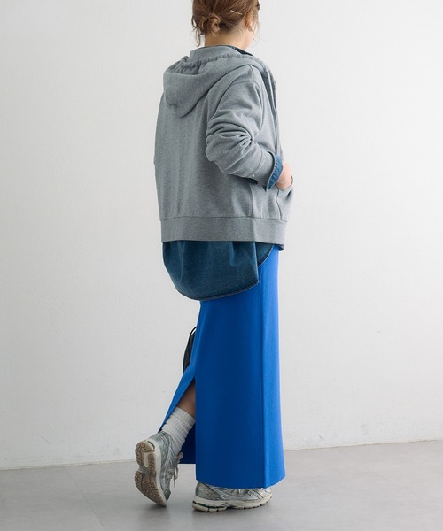 PUAL CE CIN（ピュアルセシン）の「【Du noir】ナロースカート（スカート・レディース・ブルー/ブラック/アイボリー/ピンク・SMALL/MEDIUM）」の21枚目の写真