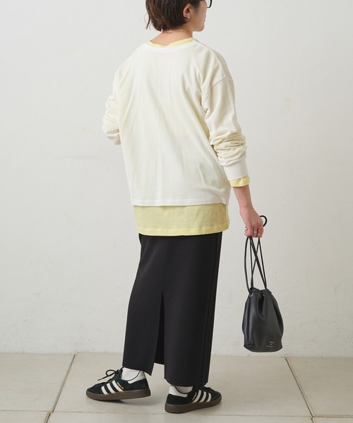 PUAL CE CIN（ピュアルセシン）の「【Du noir】ナロースカート（スカート・レディース・ブルー/ブラック/アイボリー/ピンク・SMALL/MEDIUM）」の14枚目の写真