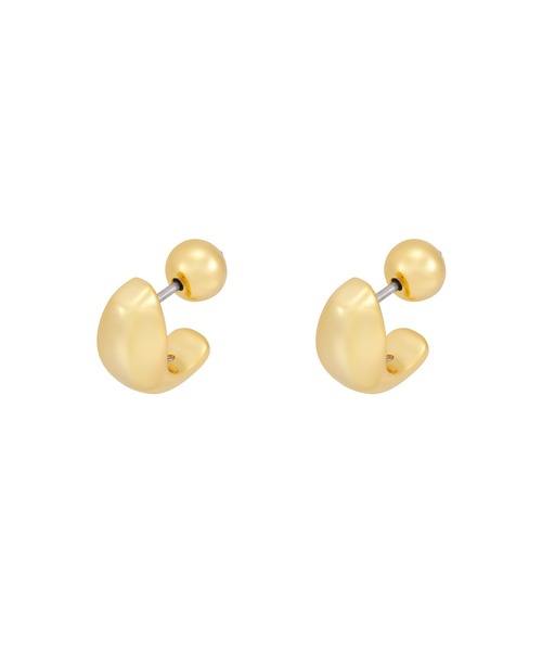MICHAEL KORS(マイケルコース)の「マイケル・コース アクセサリー レディース ピアス ゴールド MKJ8606710(ピアス(両耳用)・レディース・ゴールド・FREE)」の2枚目の写真