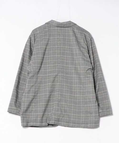 GO TO HOLLYWOOD(ゴートゥーハリウッド)の「Sparkle Glencheck Jacket(テーラードジャケット・レディース・グレー・L/M)」の3枚目の写真