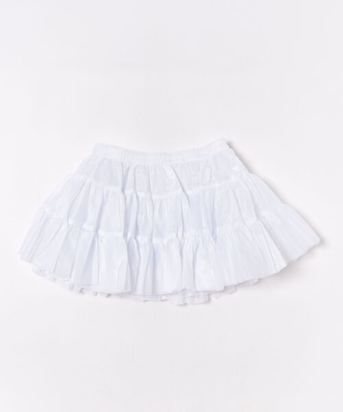 BODYLINE(ボディライン)の「ティアードフリルホイップパニエ(スカート・レディース・ブラック/ホワイト/オフホワイト・M)」の14枚目の写真