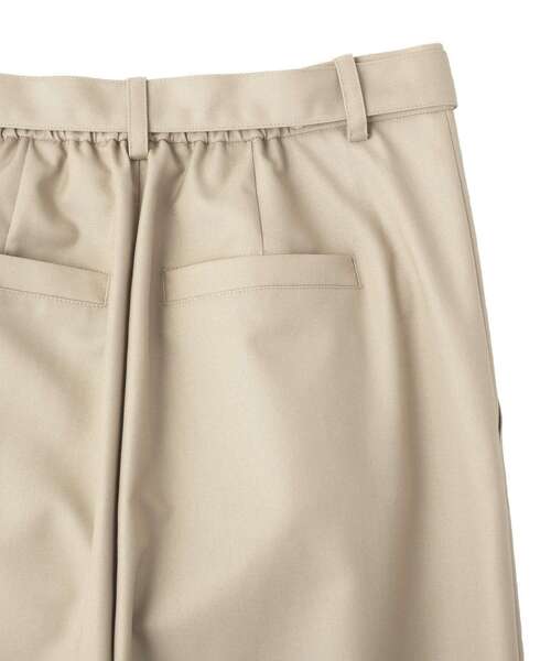 YECCA VECCA（イェッカヴェッカ）の「ベルト付きカーヴィーパンツ（その他パンツ・レディース・ベージュ/ネイビー/グレー・S/M）」の15枚目の写真