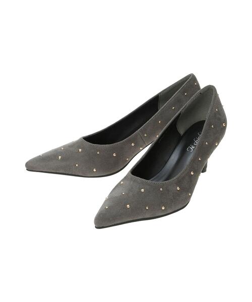 Te chichi(テチチ)の「ドットパンプス(パンプス・レディース・チャコールグレー/ブラック・38/37)」の3枚目の写真