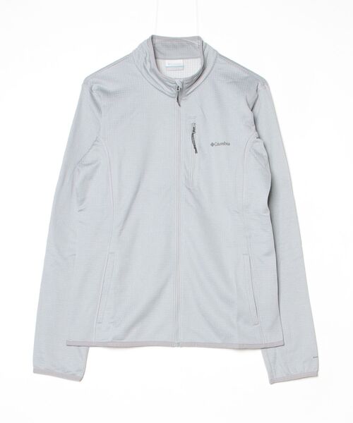 Columbia（コロンビア）の「Columbia/ ウィメンズエッセンシャルハイクグリッドフリースフルジップ /コロンビア（その他トップス・レディース・グレー/ブラック/ストーン・L/M/XL/S）」の3枚目の写真