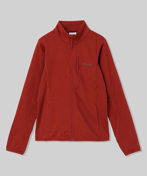 Columbia(コロンビア)の「速乾 Columbia/ ウィメンズ エッセンシャルハイクグリッド フリース フルジップ /コロンビア(その他トップス・レディース・グレー/ブラック/ストーン/レッド・L/M/XL/S)」の1枚目の写真