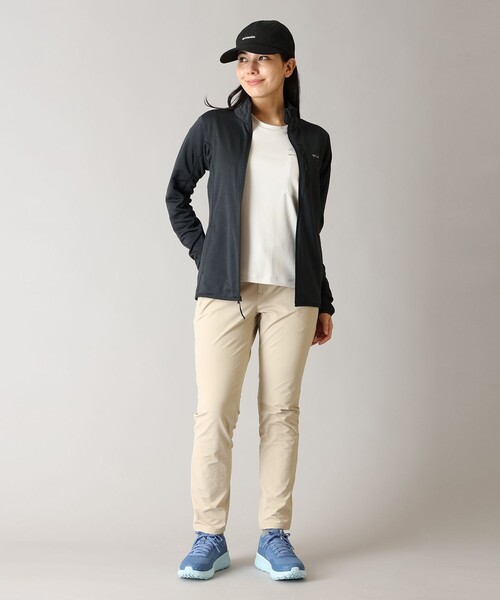 Columbia(コロンビア)の「Columbia/ウィメンズ エッセンシャルハイクグリッド フリース フルジップ/コロンビア(その他トップス・レディース・グレー/ブラック/ストーン・L/M/XL/S)」の7枚目の写真