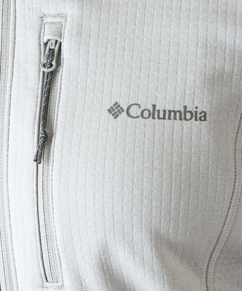 Columbia(コロンビア)の「Columbia/ウィメンズ エッセンシャルハイクグリッド フリース フルジップ/コロンビア(その他トップス・レディース・グレー/ブラック/ストーン・L/M/XL/S)」の10枚目の写真