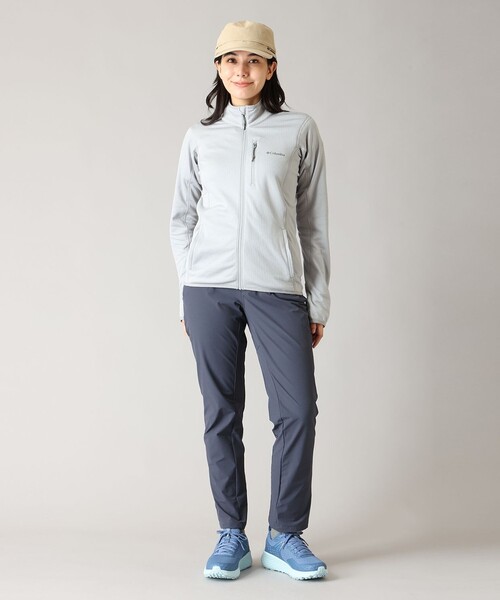 Columbia(コロンビア)の「Columbia/ウィメンズ エッセンシャルハイクグリッド フリース フルジップ/コロンビア(その他トップス・レディース・グレー/ブラック/ストーン・L/M/XL/S)」の11枚目の写真