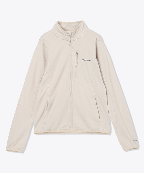 Columbia(コロンビア)の「Columbia/ウィメンズ エッセンシャルハイクグリッド フリース フルジップ/コロンビア(その他トップス・レディース・グレー/ブラック/ストーン・L/M/XL/S)」の2枚目の写真