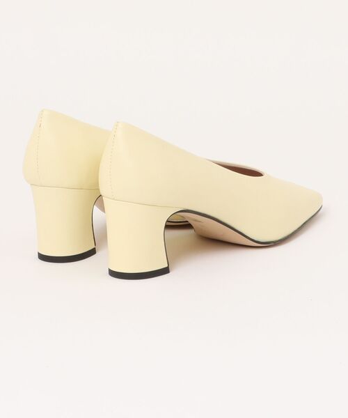 def/focus tokyo(デフフォーカストーキョー)の「CORSO ROMA/コルソローマ チャンキーヒールパンプス【ISA/51】(パンプス・レディース・アイボリー系・38/39/36/37)」の2枚目の写真