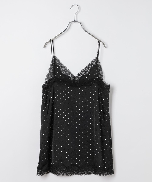 Heather(ヘザー)の「レーストリムサテンキャミワンピース 659591(ワンピース・レディース・ブラック系その他/アイボリー/ホワイト系その他・FREE)」の11枚目の写真