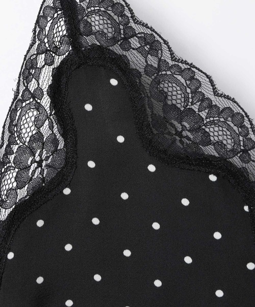 Heather(ヘザー)の「レーストリムサテンキャミワンピース 659591(ワンピース・レディース・ブラック系その他/アイボリー/ホワイト系その他・FREE)」の17枚目の写真