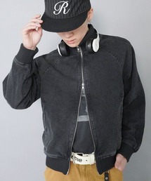 SPINNS | ヴィンテージライクリブショートブルゾン/ダブルジップ/リアルツリーカモ/ユニセックス(ブルゾン)