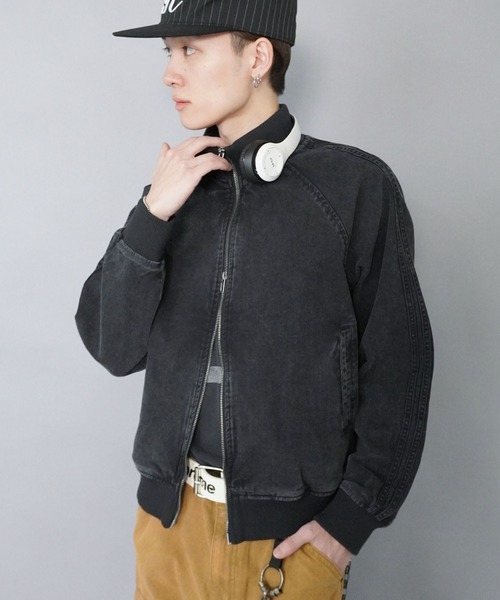 SPINNS（スピンズ）の「ヴィンテージライクリブショートブルゾン/ダブルジップ/リアルツリーカモ/ユニセックス（ブルゾン・メンズ・ウッドランド/リアルツリーカモ/ブラウン/ブラック・ONESIZE）」の9枚目の写真